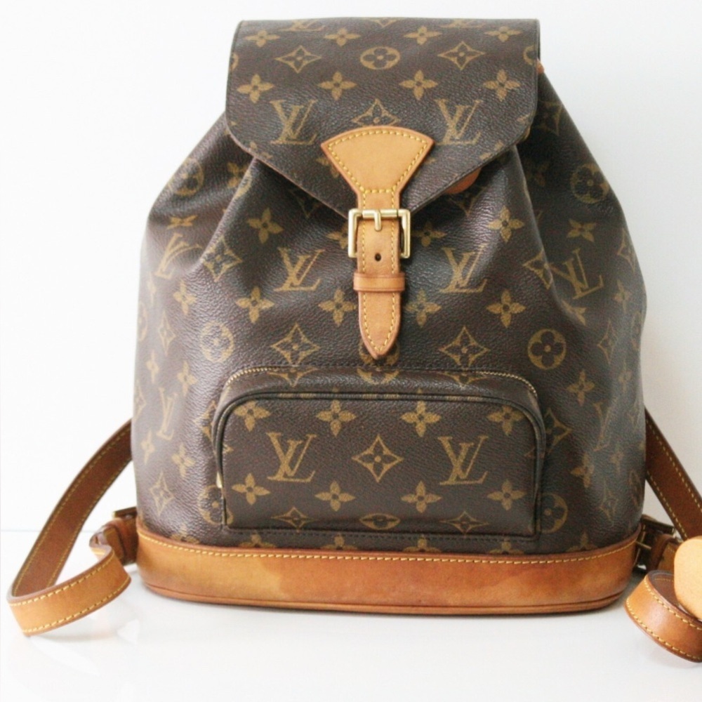 Louis Vuitton Monogram Canvas Montsouris Backpack MM Brown - Picture 16 of 16